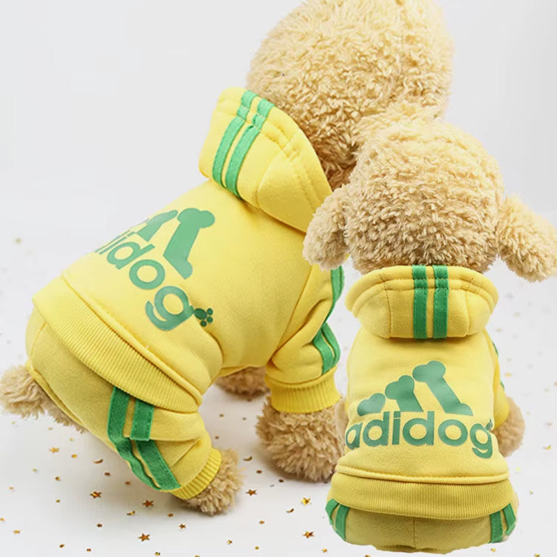 Adidog Dog Hoodie Jumpsuit