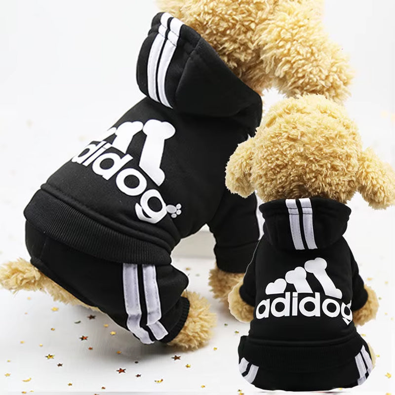 Adidog Dog Hoodie Jumpsuit