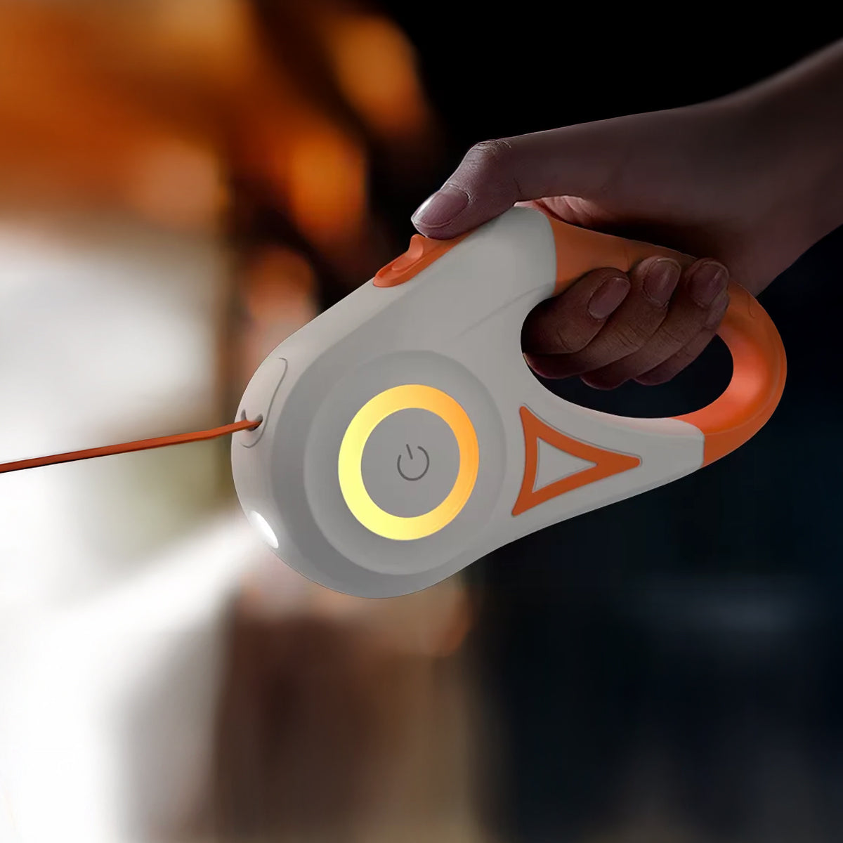 LED Retractable Dog Leash